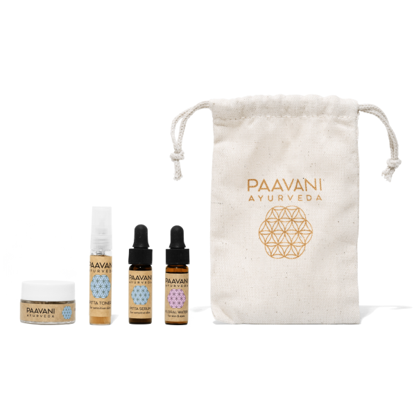 Pitta Skincare Ritual | Sample Size Ayurvedic Kit for Sensitive Skin — image 1