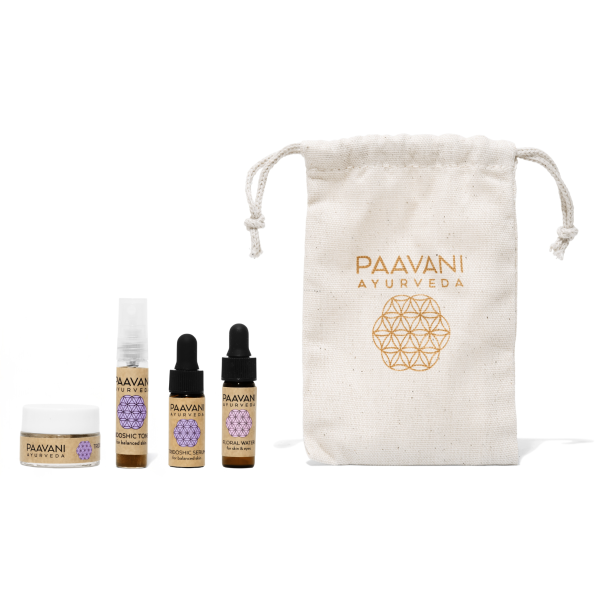 Tridoshic Skincare Ritual | Sample Size Ayurvedic Kit for Balanced Skin — image 1