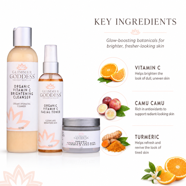 Vitamin C Brighter Skin 3-Step Cleansing Kit — image 2